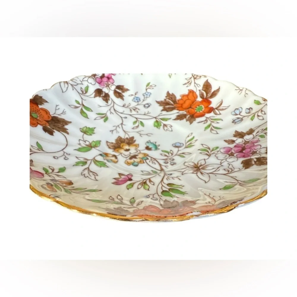 Radfords Fenton The Gatineau Bone China Floral Teacup & Saucer Made in England